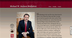 Desktop Screenshot of michaeljacksonmediator.com